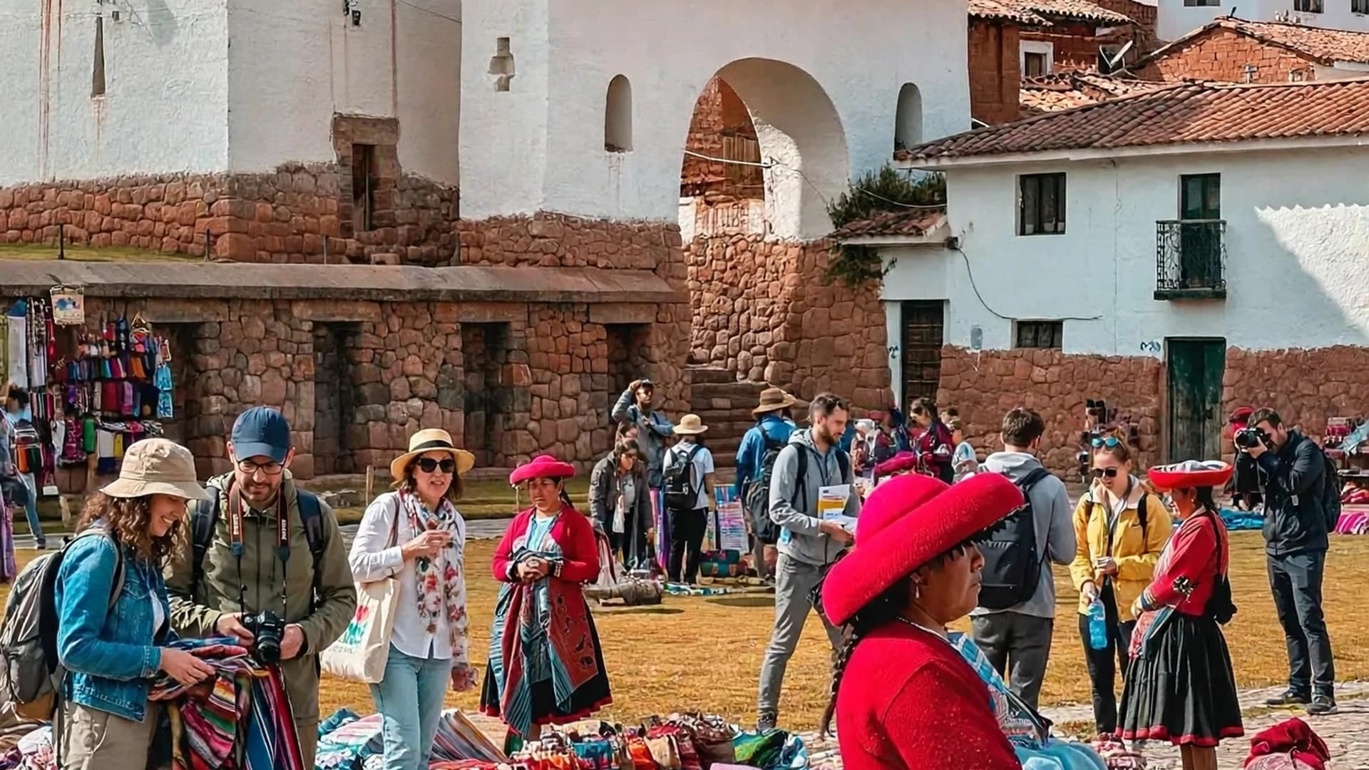 Mercado andino del Valle Sagrado